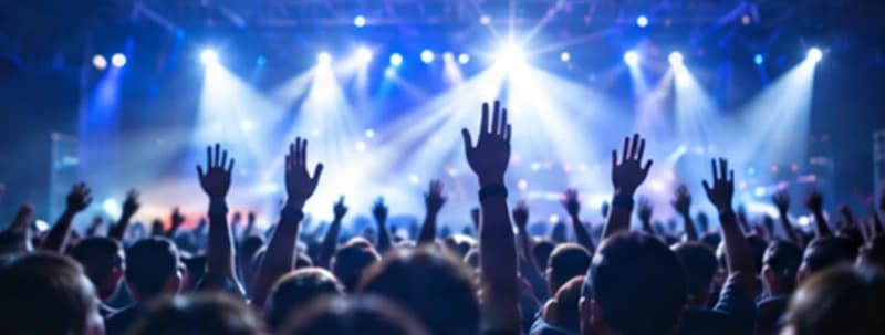 ライブ会場の熱量を伝える縦型イベント動画のイメージ